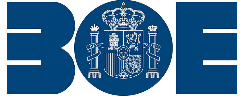 Logotipo del BOE, fuente oficial de normativa para homologación de títulos en España